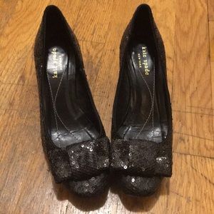 Kate Spade sequined heels